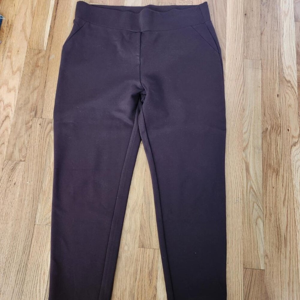 Tapata Women's Brown 26'' Length Skinny Dress Pants Size X Large